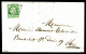 O N°2, 15c Vert Obl Grille Sur Lettre Locale De Paris, SUP (signé Calves/certificats)  Qualité: Oblitéré  Cote: 1850 Eur - 1849-1876: Classic Period