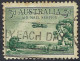 AUSTRALIA 1929 3d Green Air Mail Service SG115 Used - Used Stamps