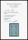 * N°11, 5c Bleu En Bloc De Quatre, Fraîcheur Postale. SUPERBE. R.R. (signé Calves/certificats)  Qualité: *  Cote: 12000  - Journaux