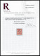 * N°2a, 25c Sur 40c Rouge-orange, Surcharge Renversée. SUP. R.R. (signé Calves/Robineau/certificats)  Qualité: *  Cote:  - Neufs