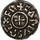 France, Charles II Le Chauve, Denier, Ca. 840-864, Melle, Argent, TTB+ - Andere & Zonder Classificatie