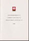 1981 Schweiz PTT Faltblatt Nr.183, ET ° Mi:CH 1206-1209, Zum:CH 656-659, Sonderpostmarken II - Lettres & Documents