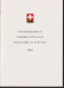 1981 Schweiz PTT Faltblatt Nr.184, ET ° Mi:CH 1203-1205, Zum:CH 660-662,  Stanser Verkommnis - Cartas & Documentos