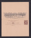 1894 - 1 1/2 P. Bild-Doppel-Ganzsache Ab Hobart Nach Ulm - Covers & Documents