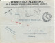 Romania Registered Cover Sent To Germany 31-1-1930 On The Backside Bahnpost Breslau - Beuthen Zug 32 2-2-1930 - Brieven En Documenten