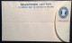 India Rare 1958 SPECIMEN Registered Letter Postal Stationery Envelope, VF Mint - Sobres