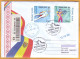 2022  Moldova Moldavie FDC 2022 Winter Olympics,  Beijing, China Sport - Hiver 2022 : Pékin