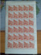 Belgium 1971 Belgica '72 Stamp Exhibition Complete Set In Full Sheets MNH ** - 1971-1980