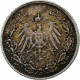 Empire Allemand, 1/2 Mark, 1906, Karlsruhe, Argent, TTB, KM:17 - 1/2 Mark