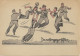 Feldpost 1942 Dibujo De A. Werner ( Tema Hand Ball) Numero 297 Enviado A Dorotheensh 8th - Autres & Non Classés