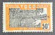 FRTG0136U2 - Agriculture - Cocoa Plantation - 50 C Used Stamp - French Togo - 1924 - Used Stamps