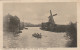 4933 7 Koog Aan De Zaan, Landschap Met Molen ,,Het Pink''. 1924. (Kleine Vouwen In De Hoeken)  - Zaanstreek