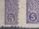 Delcampe - Turkey / Türkei 1923 - 1924 ⁕ Star & Crescent 5 Pia. Mi.815, 832, 841 ⁕ 37v Used - Different Perf. ( 13 ¼, 10¾, 12 ) - Usados