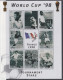 GRENADA GRENADINES 1998 FOOTBALL WORLD CUP 2 S/SHEETS 2 SHEETLETS AND 6 STAMPS - 1998 – France