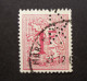 België - Belgique  Perfin - Perforé - 2 Triangles  -  COB 1027 Cancelled - 1951-..