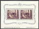 Liechtenstein, 1946, Coach, Horses, Postal Treaty, Philatelic Exhibition, MNH, Gum Defect, Michel Block 4 - Blocks & Kleinbögen