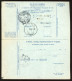 HUNGARY 1918. Interesting Retour Parcel Card - Pacchi Postali