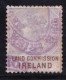 Ireland Fiscal / Revenue Land Comission 3d Purple And Red Heavy / Good Used - Gebruikt