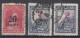 Turkey / Türkei 1929 ⁕ Overprint  Mi.882 & Mi,883 ⁕ 3v Used - Gebruikt