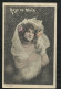 France CPA édition Bergeret Rose De Noël De Boulogne Le 19/12/1907 Pour Rouen Avec N°129 Seul B/TB - Covers & Documents
