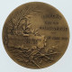 Médaille En Bronze. Compagnie D'assurances Générales Accidents Et Vol. 1 Mars 1923. Lamourdedieu. - Professionals / Firms