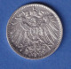 Deutsches Kaiserreich Silber-Kursmünze 1 Mark 1909 E Stg - Otros & Sin Clasificación