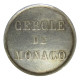 MCCA01 - MONACO - Charles III - Cercle De Monaco - Jeton De 2 Francs - Argent - Casino