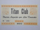 LOTTO 4Pz. 100 200 300 400 LIRE BUONI ACQUISTO TITAN CLUB VALIDO FINO AL 31.12.1976 (A.3) - [10] Checks And Mini-checks