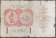 Billet De 1 Franc MINES DOMANIALES DE LA SARRE état Français A 877879  Cf Photos - 1947 Sarre