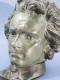 ° TETE BEETHOVEN EN METAL @ Musique Compositeur Statue Musicien - Métal