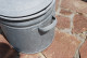 Delcampe - E1 Ancienne Bassine En Zinc - Garden - Jardin - Old Zinc Bucket French Antique10 - Arte Popular