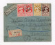 !!! OUBANGUI, LETTRE RECOMMANDEE DE BANGUI DE 1943 POUR LA FRANCE - Covers & Documents