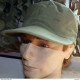 ARMEE AMERICAINE U.S : CASQUETTE AVEC TISSU PROTECTION DES OREILLES  , TAILLE 7  SOIT TAILLE FRANCAISE 56  , BON ETAT VO - Headpieces, Headdresses