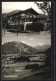 Foto-AK Ruhpolding /Obb., Gasthaus Fischerwirt, Gesamtansicht Mit Bergpanorama  - Ruhpolding