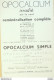 OPOCALCIUM (reminalisation Vitamine) 1957 - 1900 – 1949