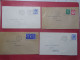 Marcophilie - Lot 4 Lettres Enveloppes Oblitérations Timbres ROYAUME UNI Destination SUISSE (B334) - Marcophilie