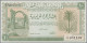 Delcampe - Libya: Kingdom And United Kingdom Of Libya, Nice Set With 3 Banknotes, 1950-1952 - Libye