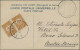 Greece: 1912 Ca.: Two Picture Postcards To Austria With Turkisk Adhesives, With - Cartas & Documentos