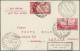 Italy: 1936, Horatio, Airmail Stamp 60c. Carmine And Surface-mail Stamp 75c. Car - Marcophilie