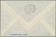 Liechtenstein: 1933, 1 Fr. Flugpost Auf Karte Mit Aushilfsstempel "TRIESENBERG" - Covers & Documents