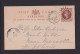 1892 - 1/2 P. Ganzsache (P 2) Ab Barbados Nach St. Johns - Barbados (...-1966)