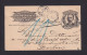 1 C. Ganzsache Ab Havana Nach Berlin - Tax-Stempel Von Havana - Covers & Documents