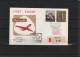 Schweiz Air Mail Swissair  FFC  5.4.1965 Zürich - Genf- Casablanca Vv - Eerste Vluchten