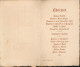 MENU. MONS AVRIL 1906 - TER ERE VAN MEVR.  LOUIS GREUZE  GRAVEERDER VAN DE GRAVURE  17 X 10 CM - Menu