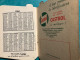 Petit Carnet Publicitaire Huile Moteur Castrol  Forme Bidon Dont Calendrier 1959 Et 1960: 32 Pages - Sammlungen