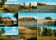 73670154 Ploen See Teilansichten Schloss Kirche Insel Panorama Ploen See - Ploen