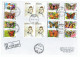 NCP 23 - 284b-a BUTTERFLY, Romania - Registered, Cover - 2011 - Covers & Documents