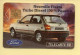 Télécarte 1991 : FORD FIESTA / 50 Unités / Numéro B1612B / 07-91 (voir Puce Et Numéro Au Dos) - 1991