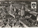 ZY 35-(23) BOURGANEUF  - L' EGLISE ET LES TOURS - VUE AERIENNE - 2 SCANS - Bourganeuf