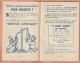 Delcampe - ZY 113- CARTE FEDERATION DES TRAVAILLEURS DE LA METALLURGIE C. G. T. (1956) PANTIN - CARTE 3 VOLETS , LIVRET COMPLET - Mitgliedskarten